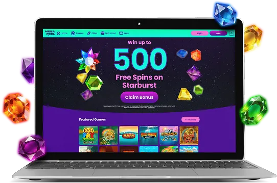 Mega Reel Casino UK Desktop